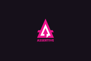 Assertive Logo Template for Creative Branding