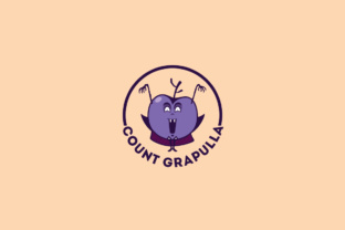 Count Grapulla Logo Template for Creative Branding