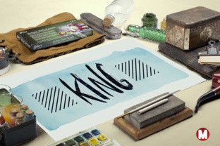Discover the King Typeface: A Fresh and Playful Design for Every Project