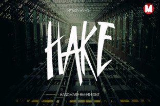 Hake: A Fresh and Bold Typeface for Creative Designers