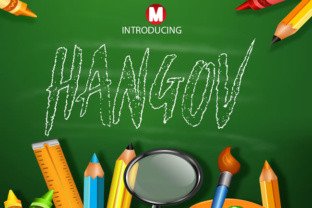 Hangov: A Modern Typeface Redefining Design Possibilities