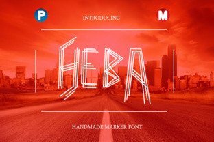 Heba: A Fresh, Modern Typeface for Every Project