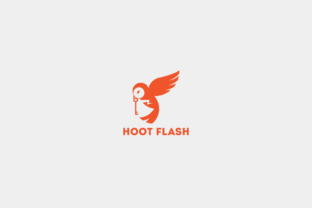 Hoot Flash Logo Template: Creative Branding Made Easy