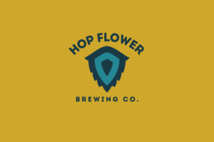 Hop Flower Logo Template