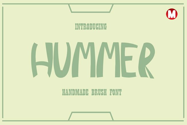 Hummer: A Bold and Versatile Typeface for Modern Design