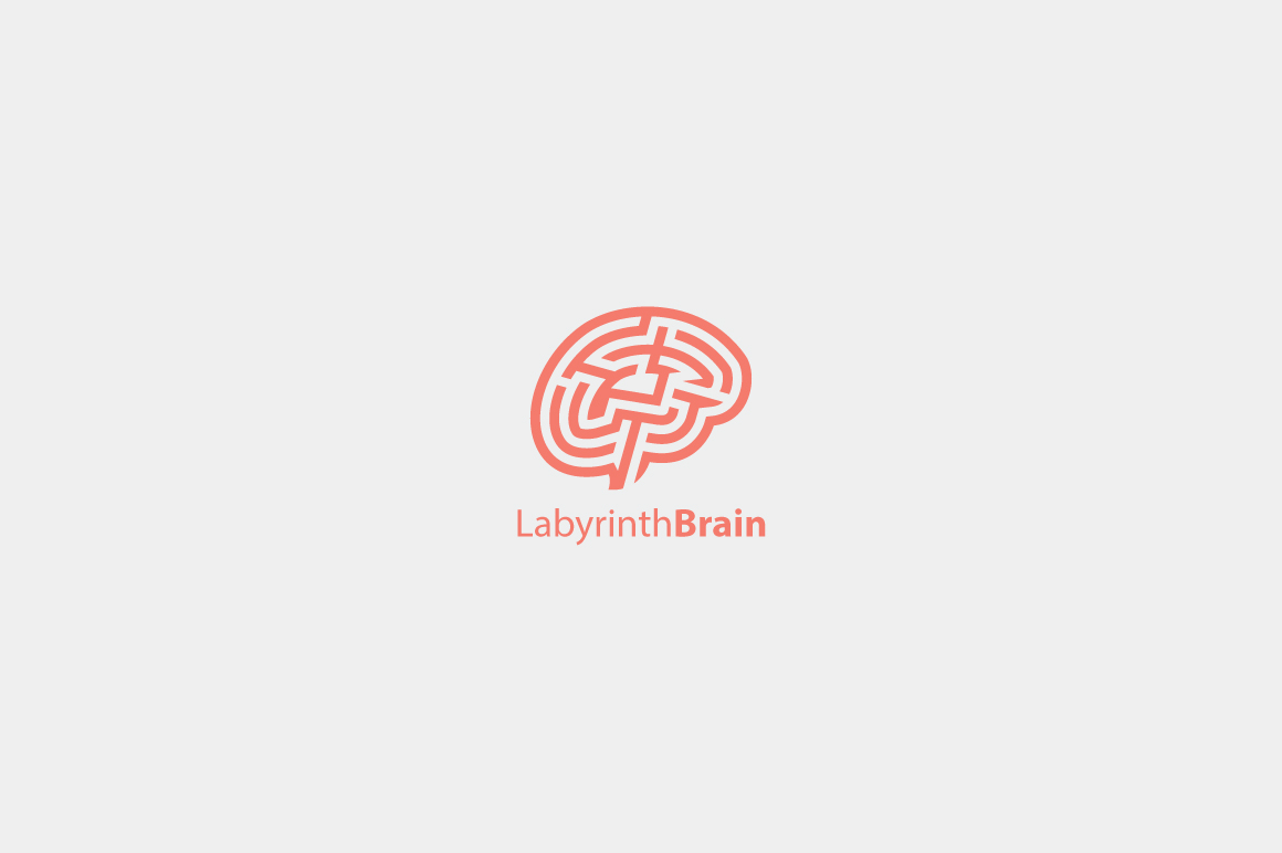 Labyrinth Brain Logo Template: A Strategic Tool for Brand Identity