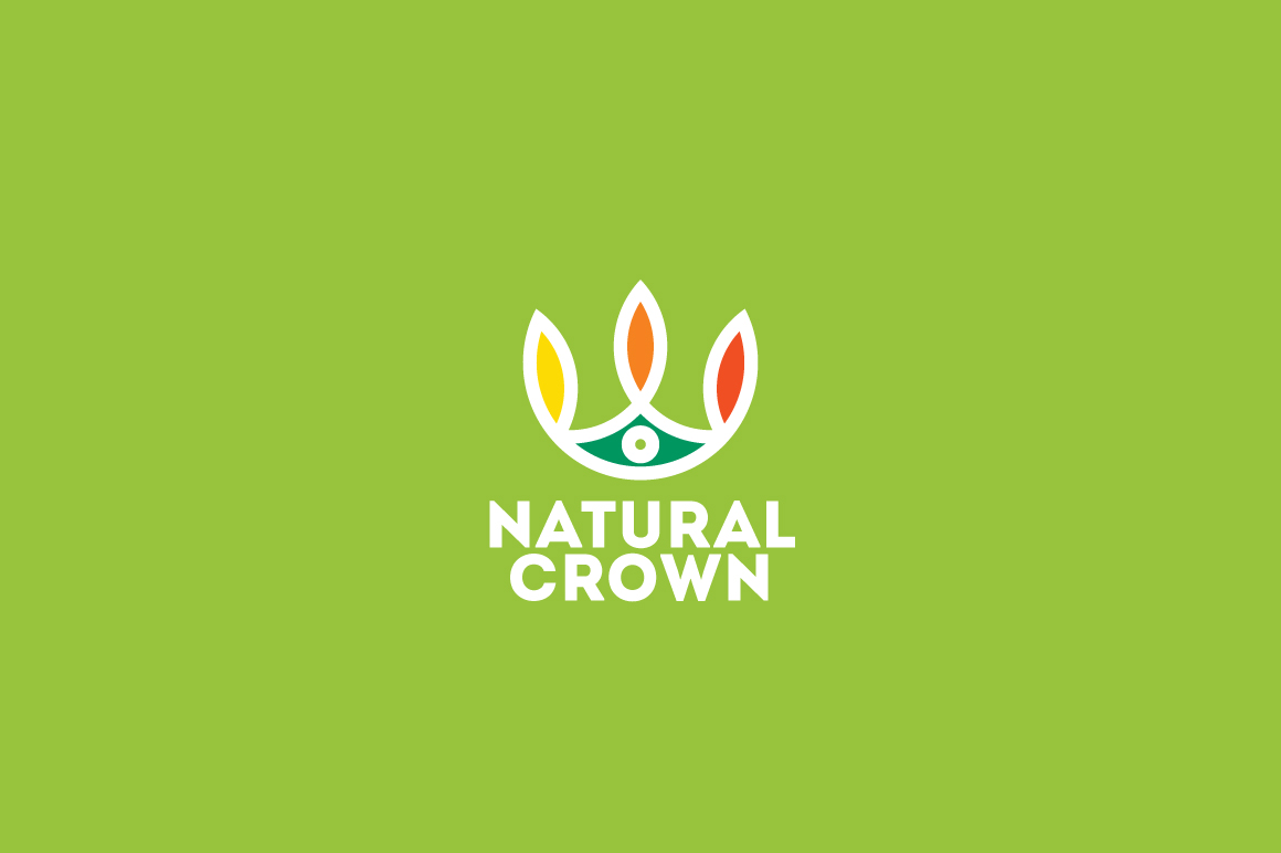 Natural Crown Logo Template: A Versatile Tool for Creative Branding