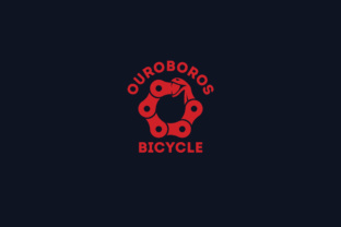 Ouroboros Bicycle Logo Template: A Versatile Tool for Modern Branding