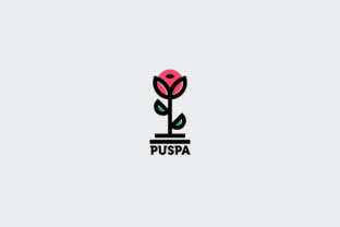 Puspa Logo Template: Creative Branding Made Simple